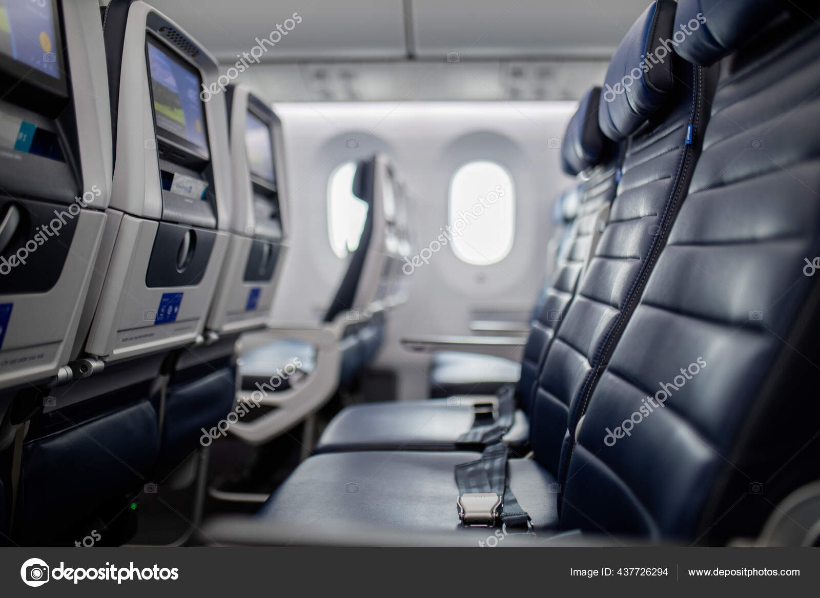 Airplane Cabin Background