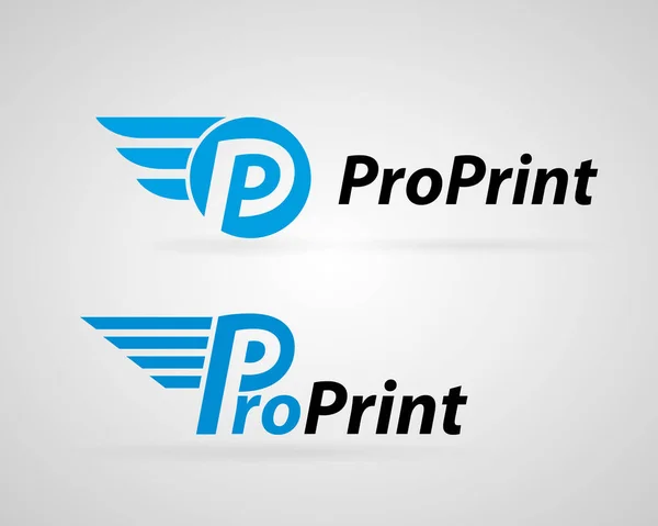 Hızlı Proffesional Baskı Şirketi Medya, Perakende, Reklamcılık, Gazete veya Kitap Konsepti Logosu Tasarımı