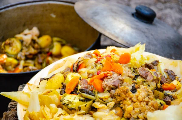 Dymlyama-oriental et yahnisi. Azerbaycan, Özbekistan ve Kazakistan ulusal mutfağı