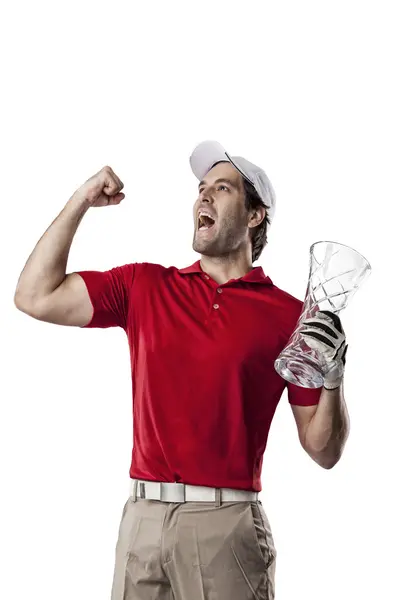 Male Golf Player — Stock Photo, Image