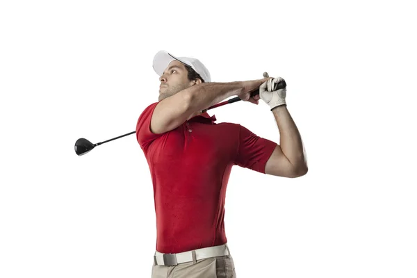 Jugador de golf masculino — Foto de Stock