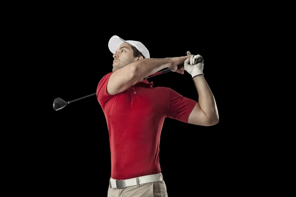 Jugador de golf masculino — Foto de Stock