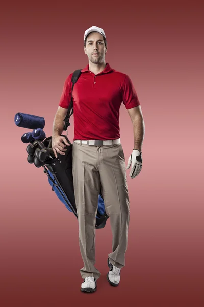 Male Golf Player — Stock Photo, Image