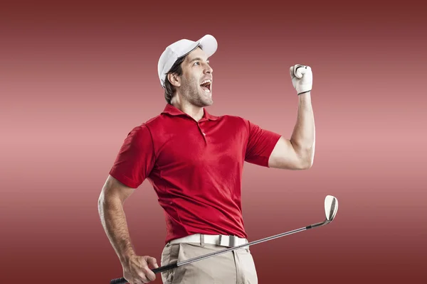 Joueur de golf masculin — Photo