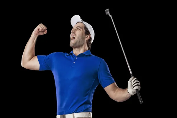 Manliga golf spelare — Stockfoto