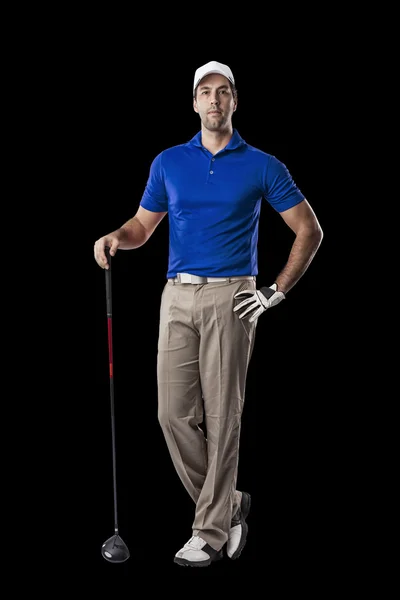 Jogador de golfe masculino — Fotografia de Stock