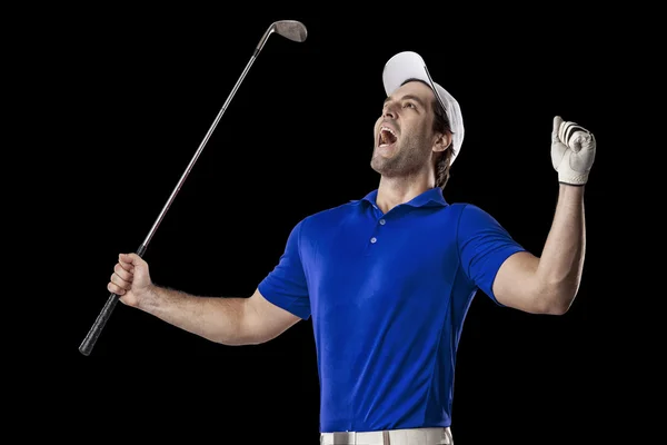 Jogador de golfe masculino — Fotografia de Stock