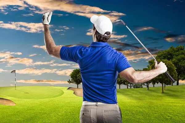 Male Golf Player — Stock Photo, Image