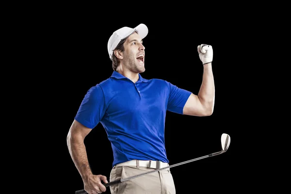 Jogador de golfe masculino — Fotografia de Stock