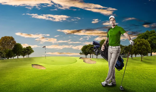 Male Golf Player — Stock Photo, Image