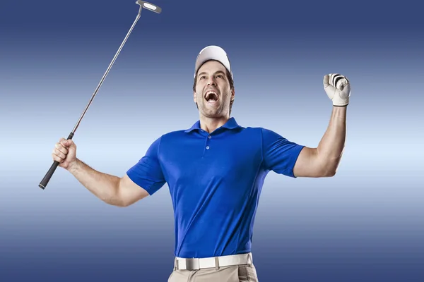 Male Golf Player — Stock Photo, Image