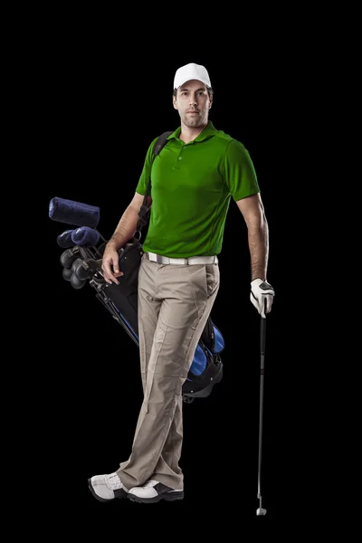 Manliga golf spelare — Stockfoto