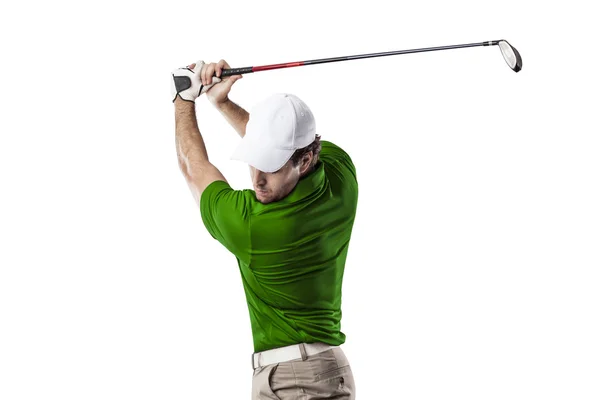 Manliga golf spelare — Stockfoto