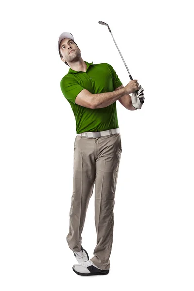 Manliga golf spelare — Stockfoto