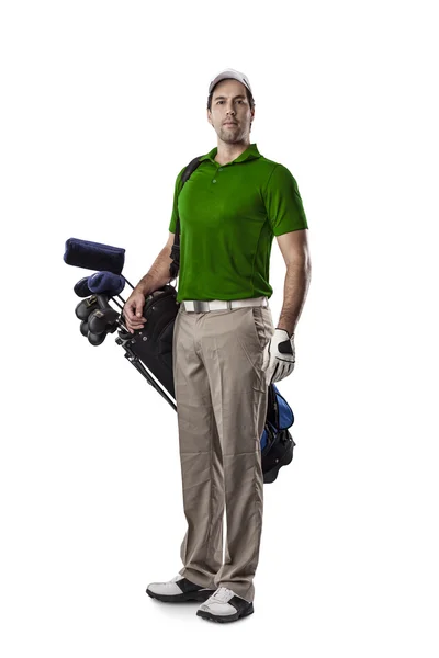 Jogador de golfe masculino — Fotografia de Stock