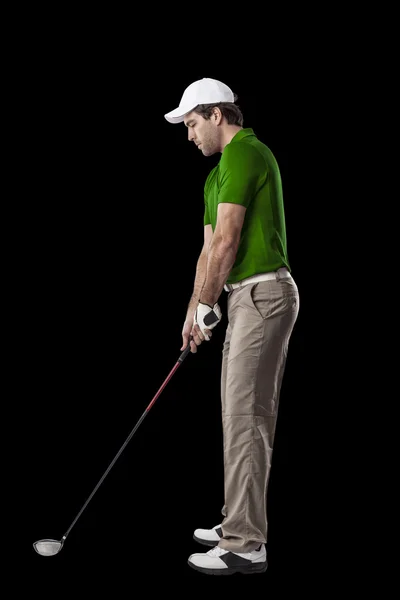 Jugador de golf masculino —  Fotos de Stock