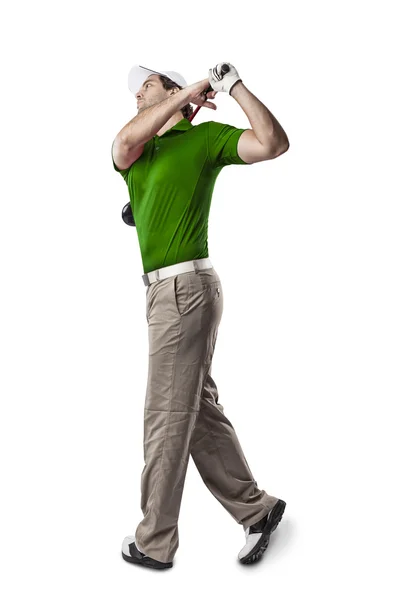 Giocatore di golf maschile — Foto Stock
