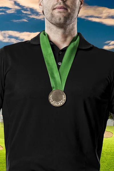 Jugador de golf masculino —  Fotos de Stock