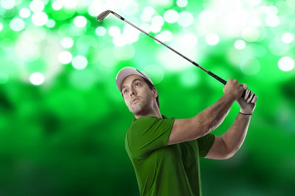 Male Golf Player — Stock Photo, Image