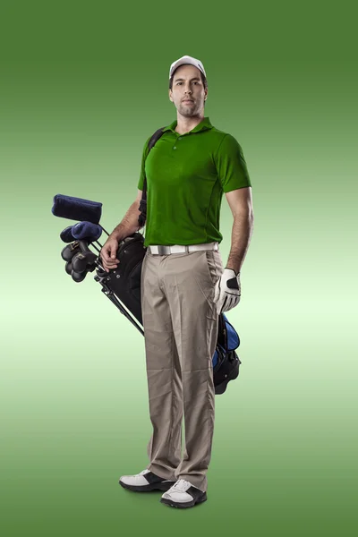 Manliga golf spelare — Stockfoto