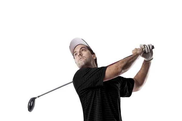 Männlicher Golfspieler — Stockfoto