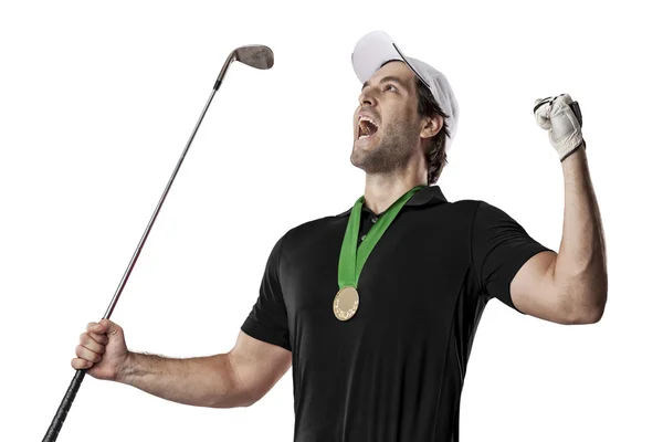 Jugador de golf masculino —  Fotos de Stock