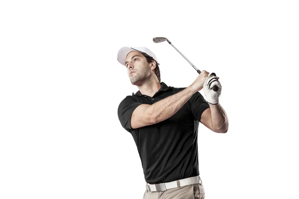 Jogador de golfe masculino — Fotografia de Stock