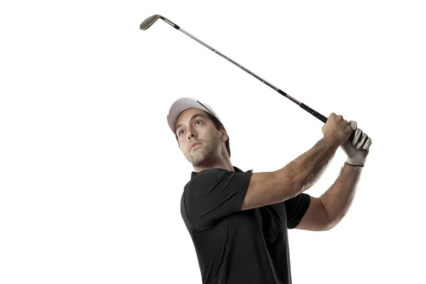 Männlicher Golfspieler — Stockfoto