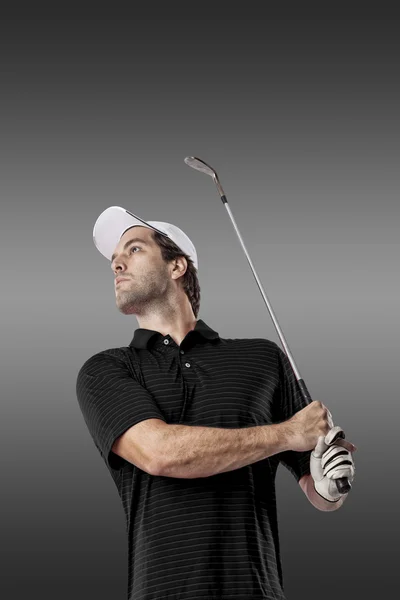 Jogador de golfe masculino — Fotografia de Stock