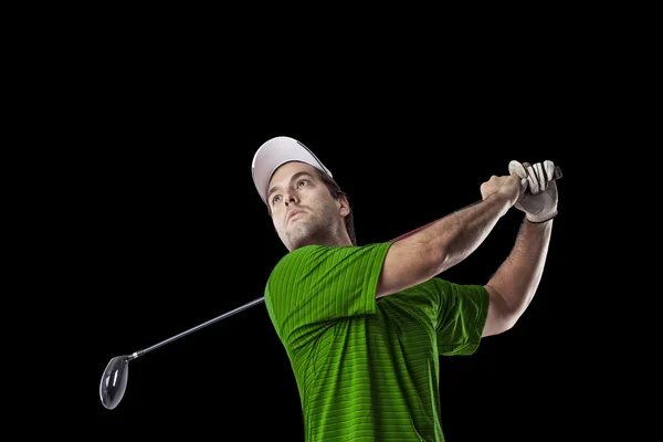 Jogador de golfe masculino — Fotografia de Stock