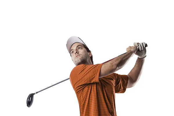 Jogador de golfe masculino — Fotografia de Stock