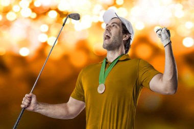 erkek golf oyuncusu