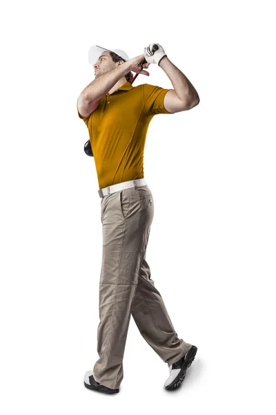 Jugador de golf masculino — Foto de Stock