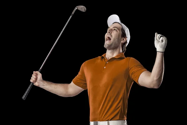 Male Golf Player — Stock Photo, Image