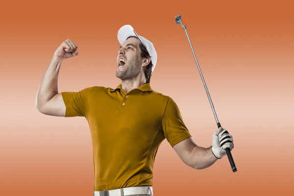 Male Golf Player — Stock Photo, Image