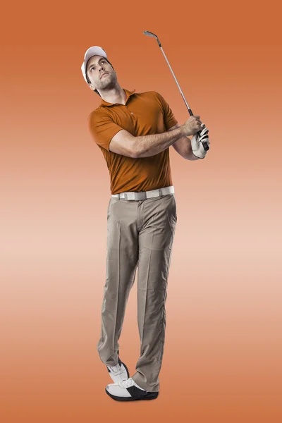 Jugador de golf masculino —  Fotos de Stock