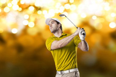 erkek golf oyuncusu