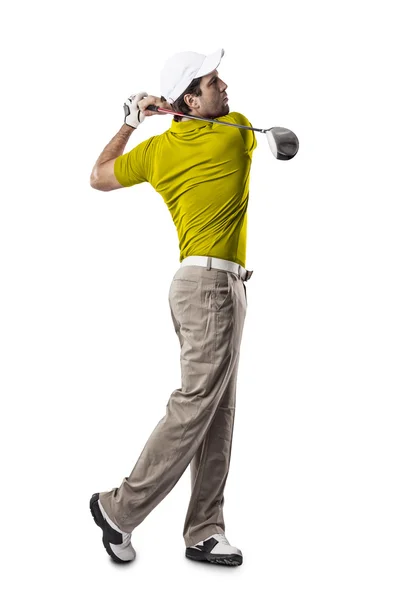 Jogador de golfe masculino — Fotografia de Stock