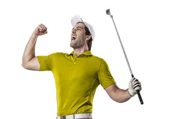 Manliga golf spelare — Stockfoto