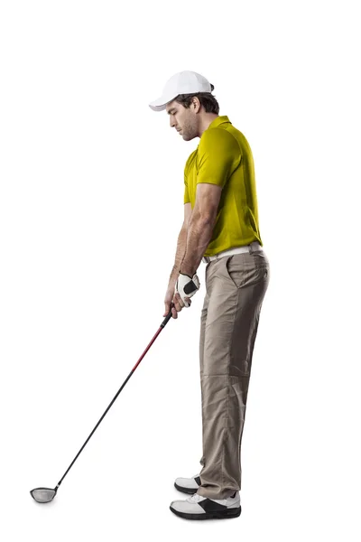 Jugador de golf masculino — Foto de Stock