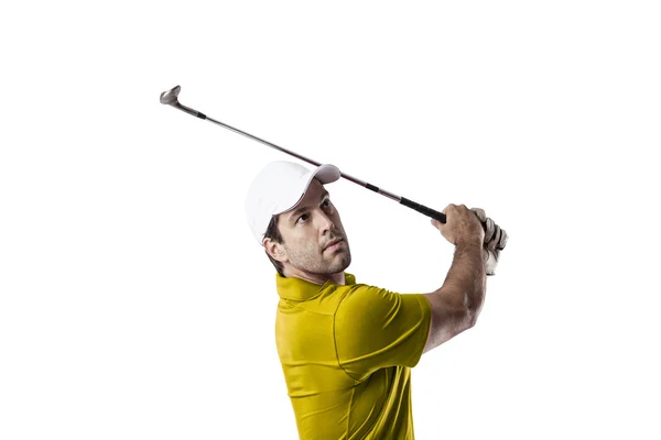 Männlicher Golfspieler — Stockfoto