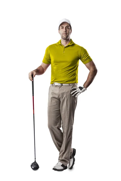 Manliga golf spelare — Stockfoto