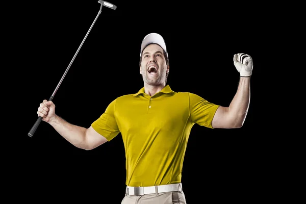 Jugador de golf masculino — Foto de Stock