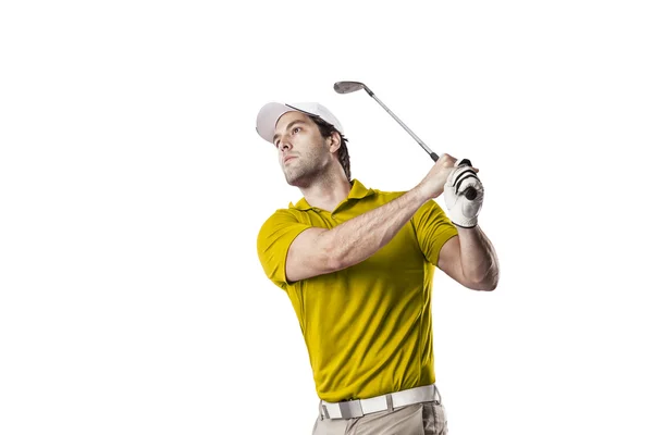 Jugador de golf masculino — Foto de Stock