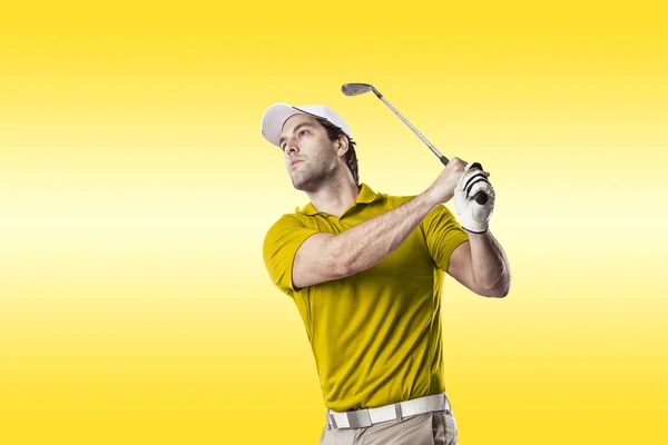 Jogador de golfe masculino — Fotografia de Stock