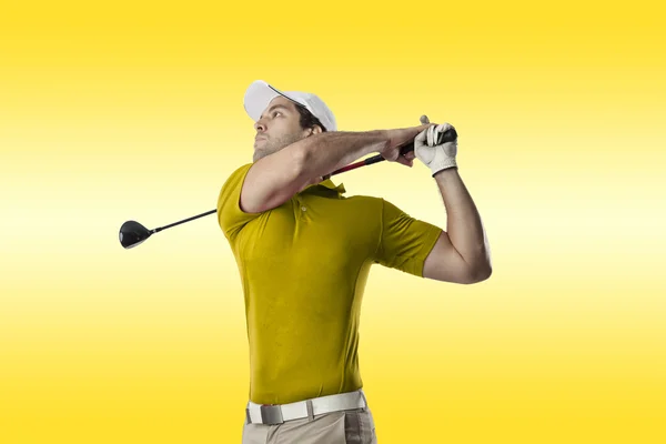 Jugador de golf masculino — Foto de Stock