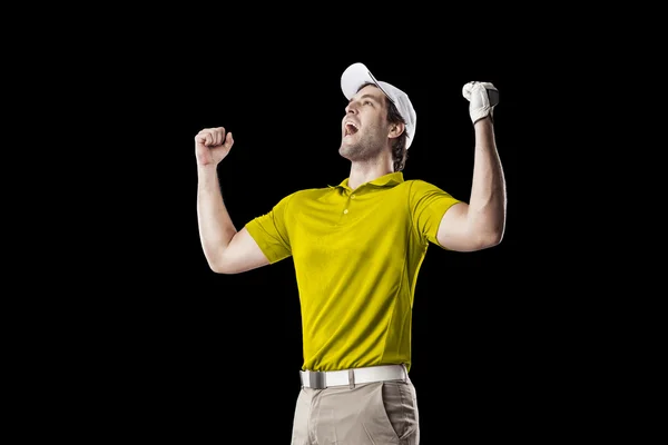 Jogador de golfe masculino — Fotografia de Stock