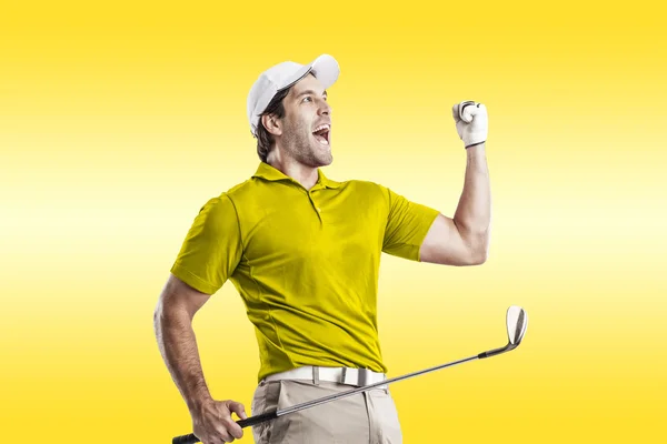 Manliga golf spelare — Stockfoto