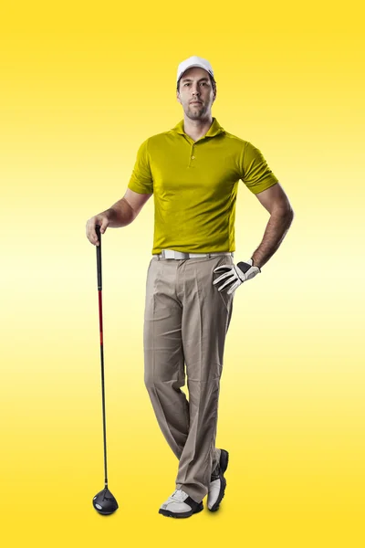 Manliga golf spelare — Stockfoto