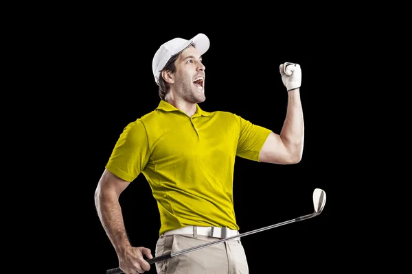 Jogador de golfe masculino — Fotografia de Stock